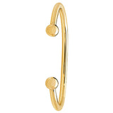 9CT YEL GOLD LADIES' SOLID TORC BANGLE