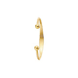 9CT YEL GOLD BABIES' SOLID TORC ID BANGLE