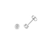 DIAMOND STUDS W/GOLD