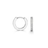 DIAMOND HOOPS WG 12MM