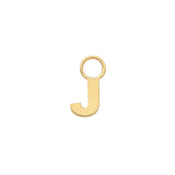 9CT YEL GOLD INITIAL EARRING CHARM