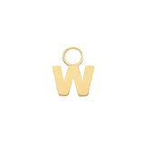9CT YEL GOLD INITIAL EARRING CHARM