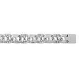 SILVER CAST CZ BRACELET