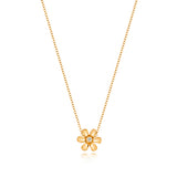 DIAMOND DAISY NECKLACE