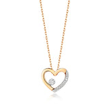 DIAMOND NECKLACE HEART