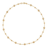 9CT YEL GOLD LADIES' 16 INCH DC NECKLET