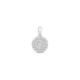 DIAMOND ILLUSION CLUSTER PENDANT