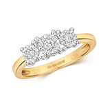 DIAMOND BRILLIANT RANGE 3 STONE