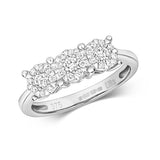 DIAMOND BRILLIANT RANGE 3 STONE