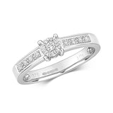 DIAMOND BRILLIANT RANGE SET SHOULDERS
