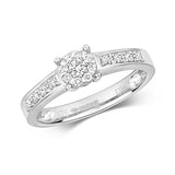 DIAMOND BRILLIANT RANGE SET SHOULDERS