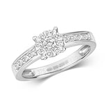 DIAMOND BRILLIANT RANGE SET SHOULDERS