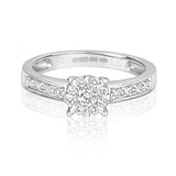 DIAMOND BRILLIANT RANGE SET SHOULDERS